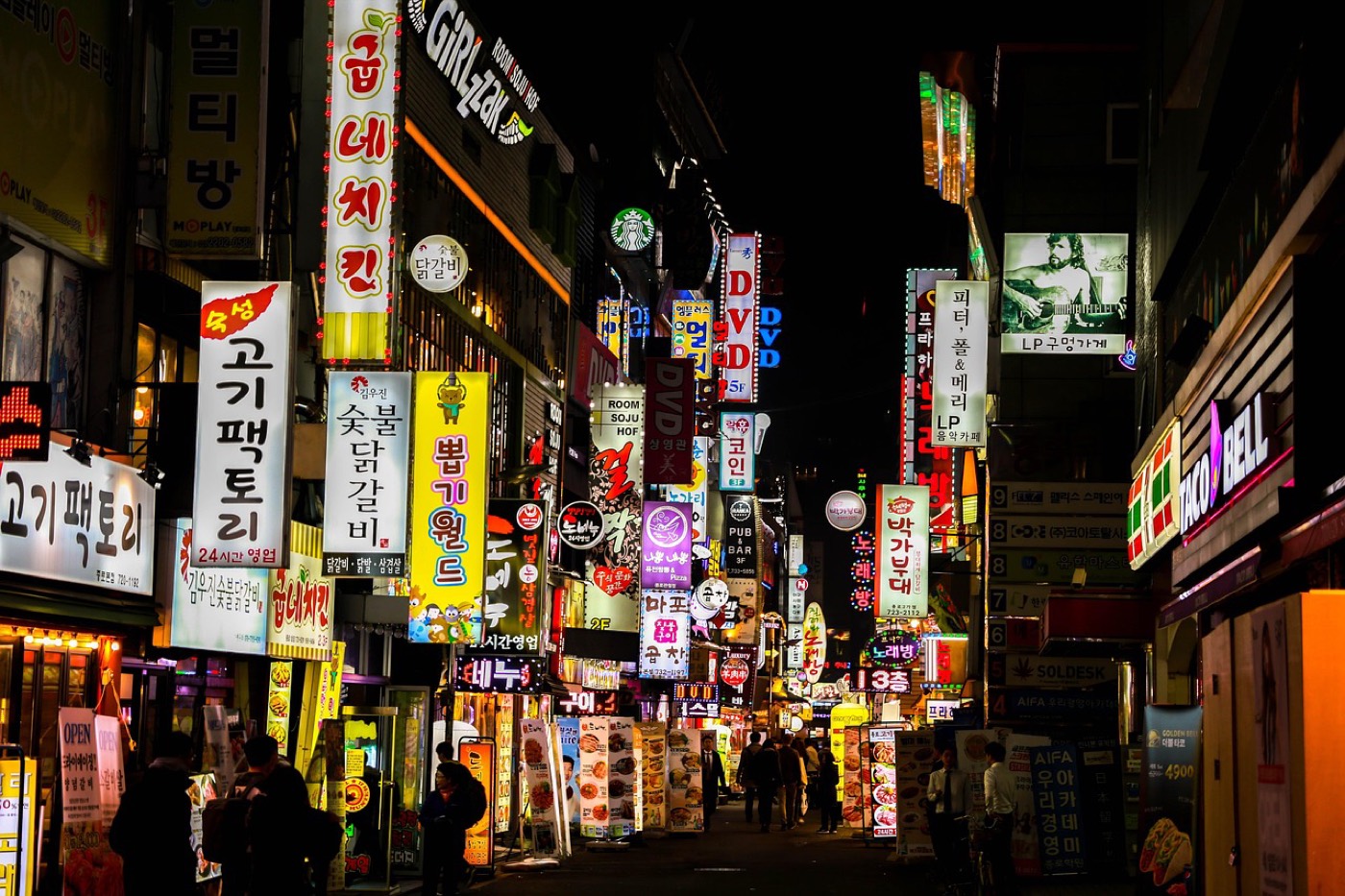Myeongdong street, Seoul